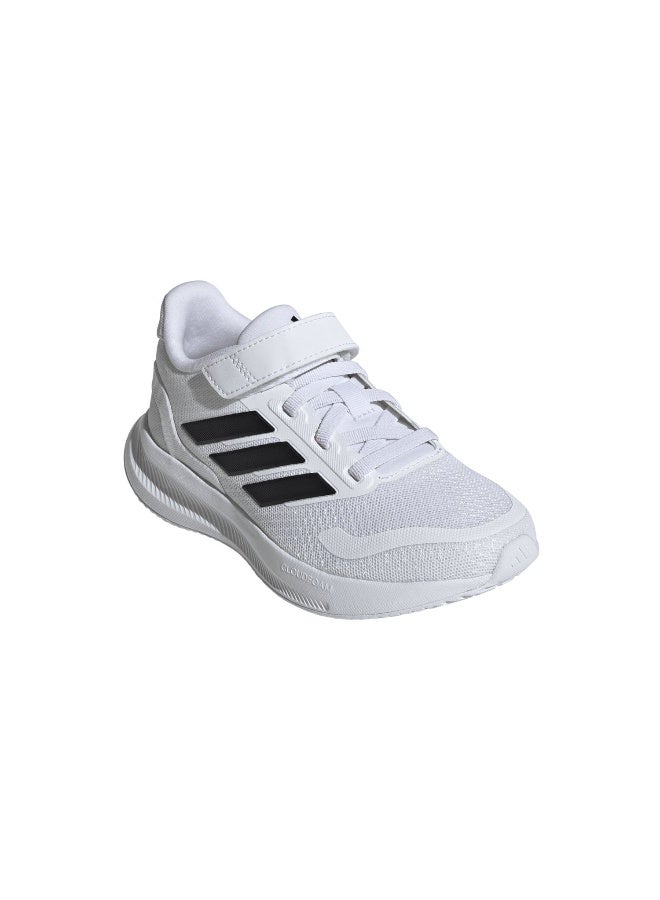 Adidas Runfalcon 5 El C White Running Shoes For Kids 10K  - Image 5