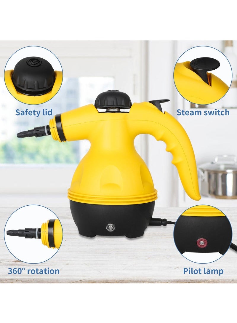 DF High Temperature Steamer Steam Cleaner Handheld Steam Cleaner Suitable for Home Kitchen Bathroom Car Cleaning Tools. - Image 5