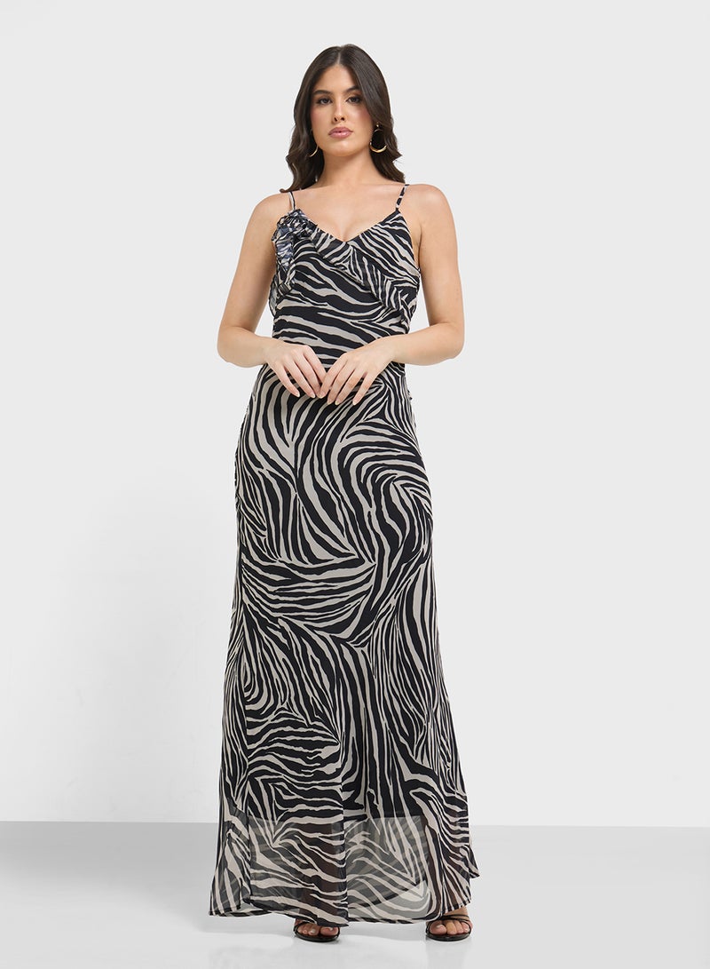 ELLA Animal Print Dress  - Image 4