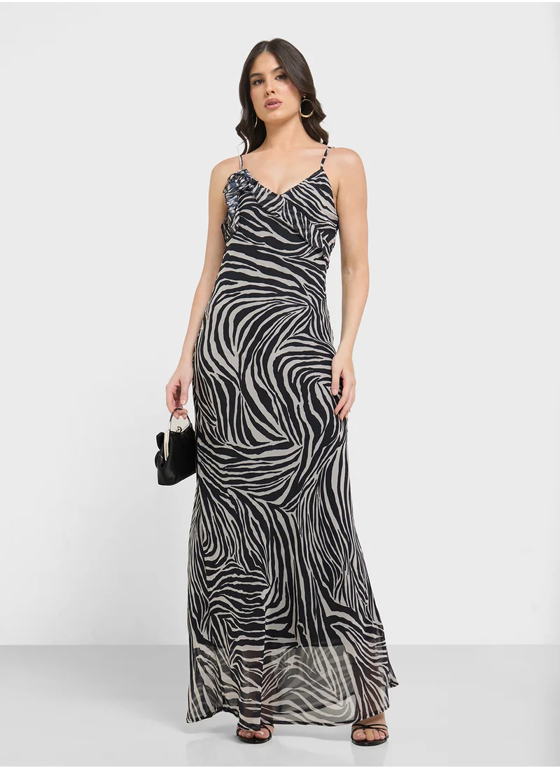 ايلا Animal Print Dress