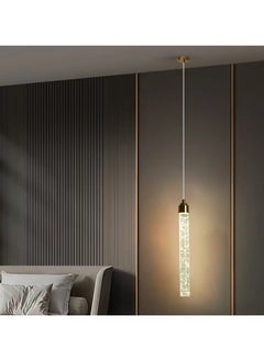 LOOPITYS 40CM crystal pendant light, warm light 