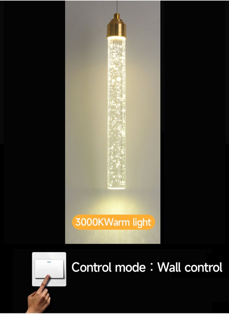 LOOPITYS 35CM Pendant Lighting Fixture Contemporary Crystal LED Bedroom Hanging Pendant Lamp Modern Dining Room Ceiling Hanging Ligh  - Image 4