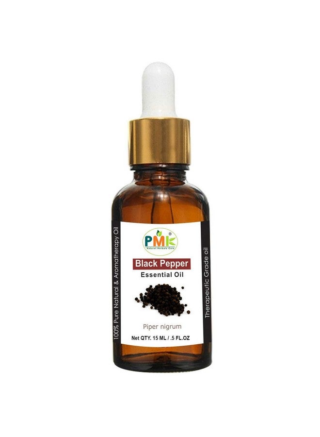 PMK Pure Natural Black Pepper Essential Oil (15 ML)