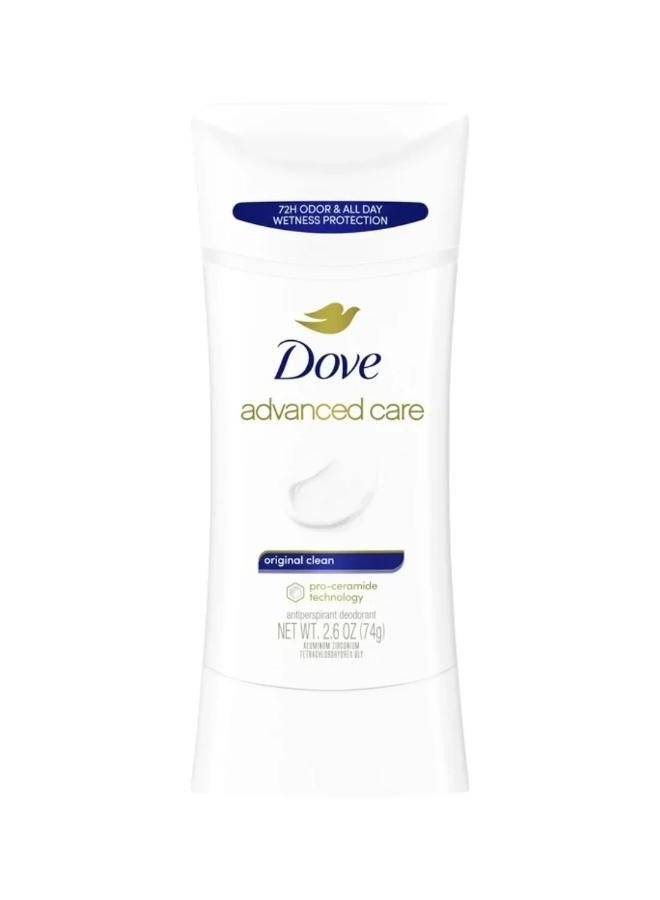 Dove Advanced Care Original Clean Antiperspirant Deodorant Stick 74 g