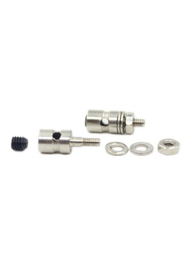 Hobbypark Adjustable D2.1mm Pushrod Connector Linkage Stoppers RC Model Airplane Replacement (Pack of 25) - Image 3