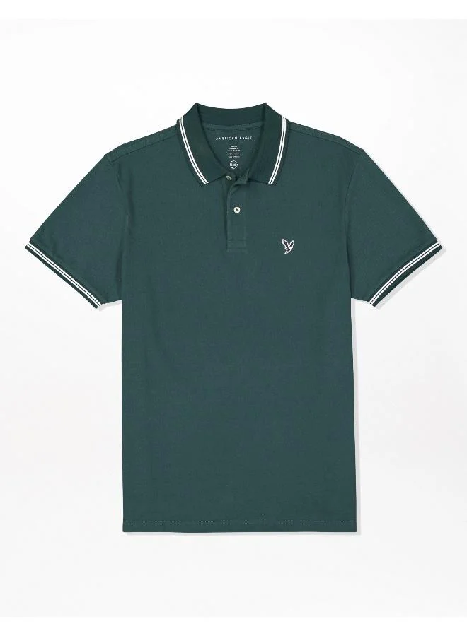 American Eagle AE Pique Polo Shirt