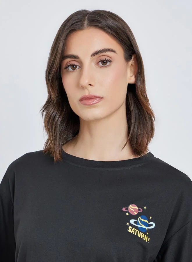 Take Two Take Two Graphic Print Regular Fit T-Shirt
