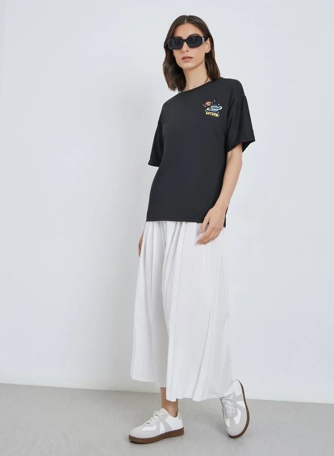 Take Two Graphic Print Regular Fit T-Shirt