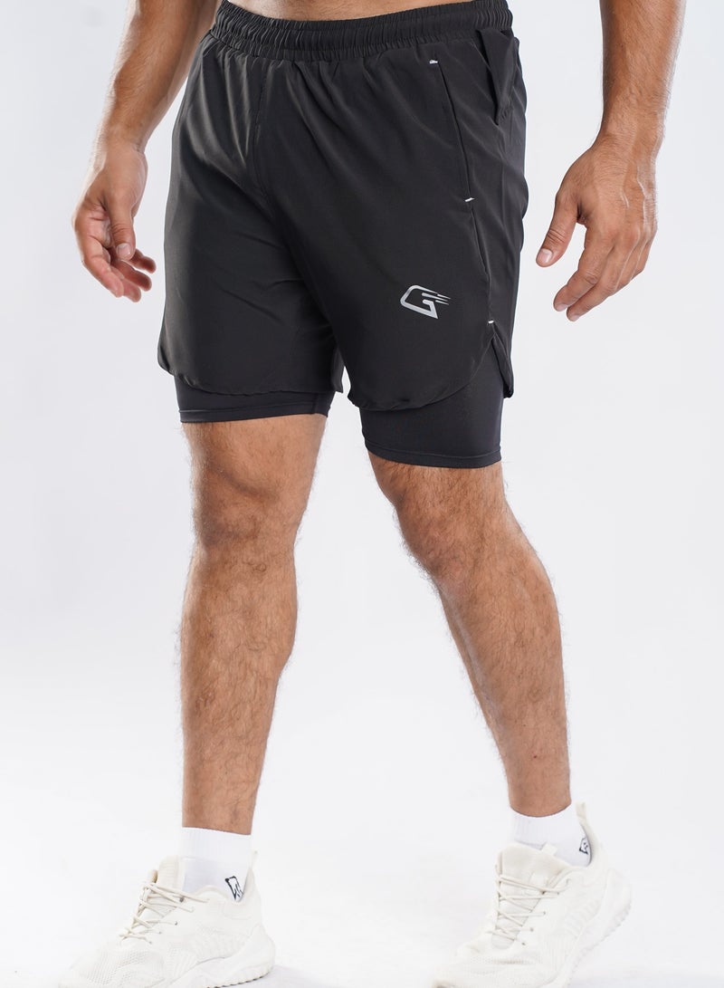 شورت بلوم الأساسي ذو المقاس النحيف - Image 2