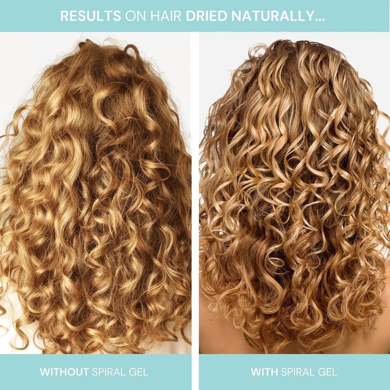 SIMPLY SMOOTH Xtend Keratin Replenishing Spiral Gel - Lightweight Curl Defining Gel for Bouncy Curls and Frizz Control - 8.5 Oz - Image 3