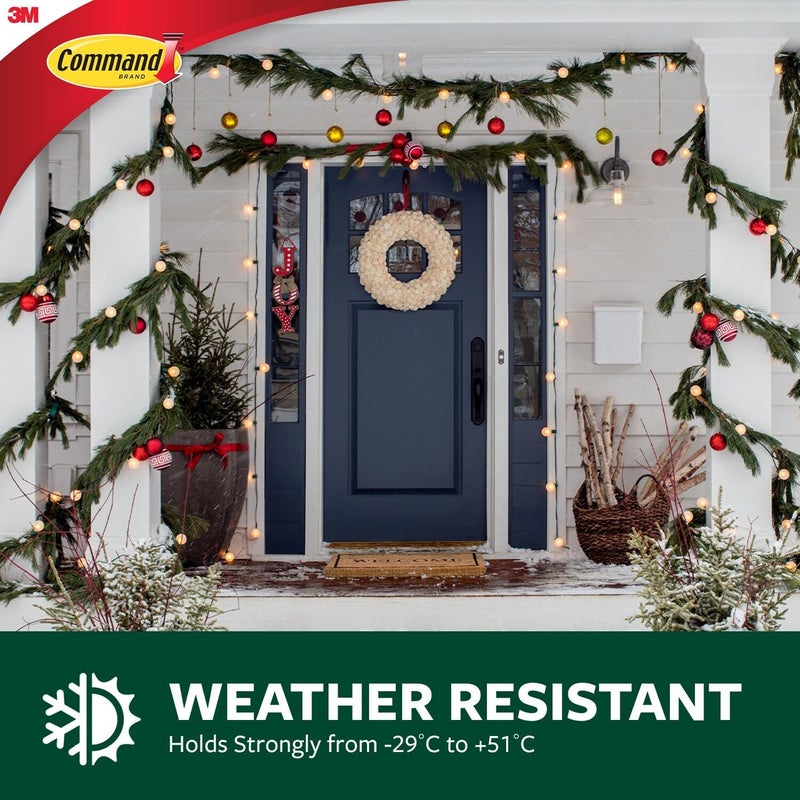 Command Decorating Clips, Pack of 20 Mini Hooks and 24 Small Adhesive Strips - Image 5