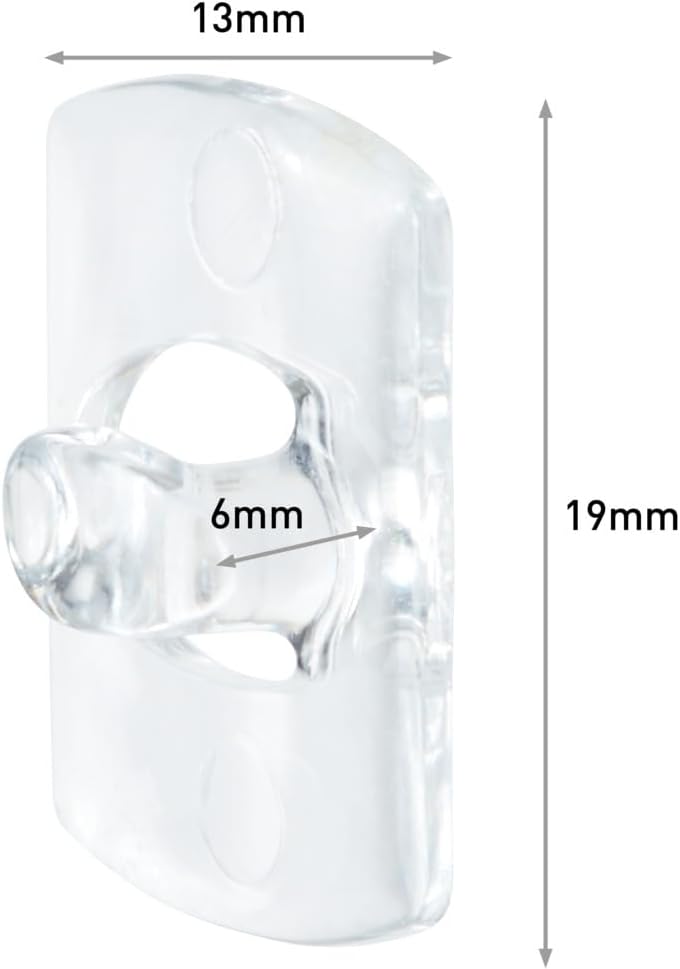 Command Decorating Clips, Pack of 20 Mini Hooks and 24 Small Adhesive Strips - Image 3