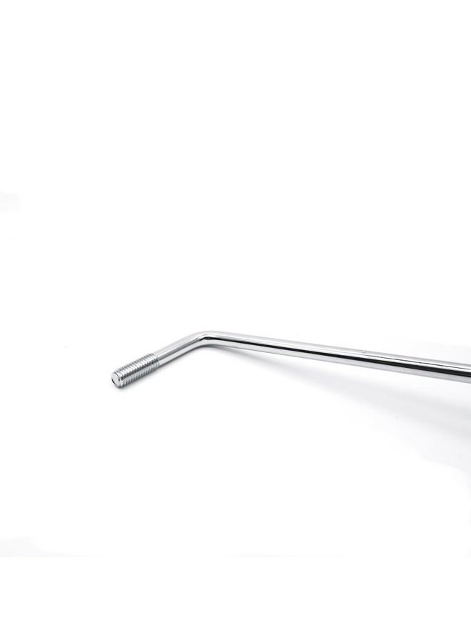 harpfeas 6 MM Thread Tremolo Arm Electric Guitar Tremolo Arm Thread Metal Single Tremolo Arm Whammy Bar with Tip for Stratocaster Electric Guitar Tremolo System (Chrome) - Image 4