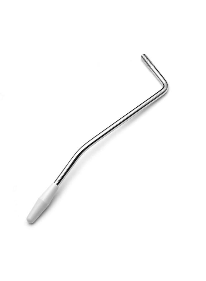 harpfeas 6 MM Thread Tremolo Arm Electric Guitar Tremolo Arm Thread Metal Single Tremolo Arm Whammy Bar with Tip for Stratocaster Electric Guitar Tremolo System (Chrome) - Image 1