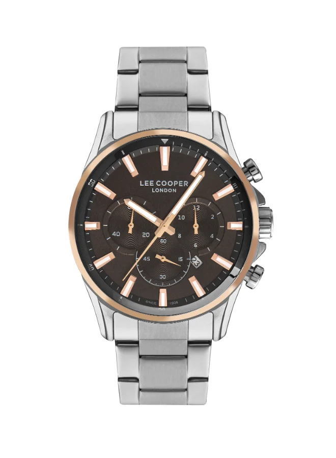 Lee Cooper Men's Metal Multi Function Watch LC07167.550 - 47 mm