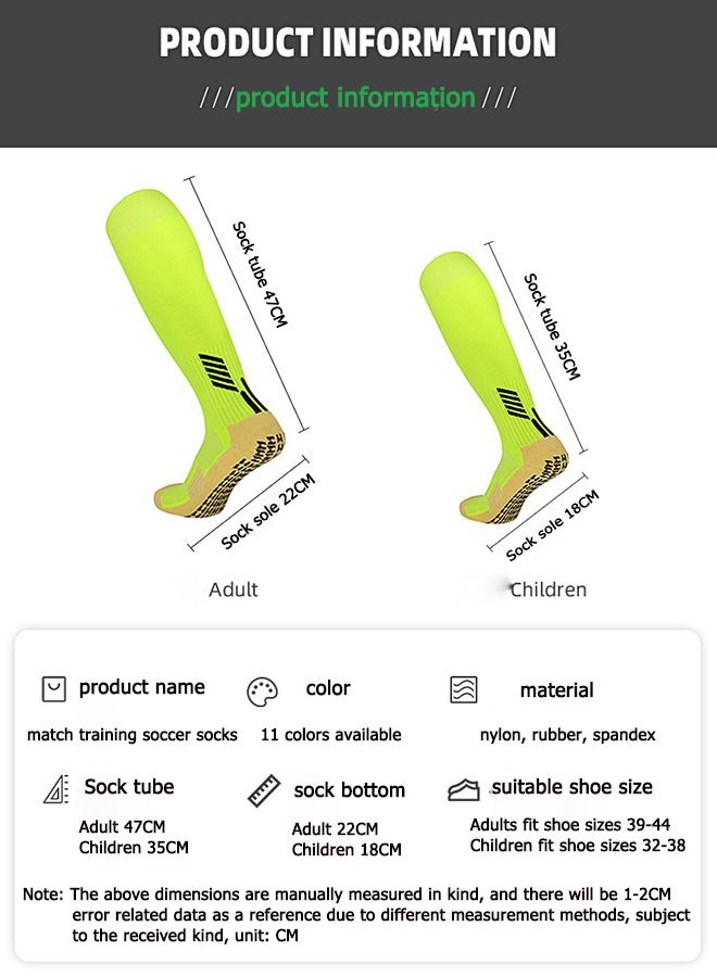Arabest Football socks sports over the knee socks compression compression sports socks over the knee men and women running training football thick warm socks (one pair) - Image 3
