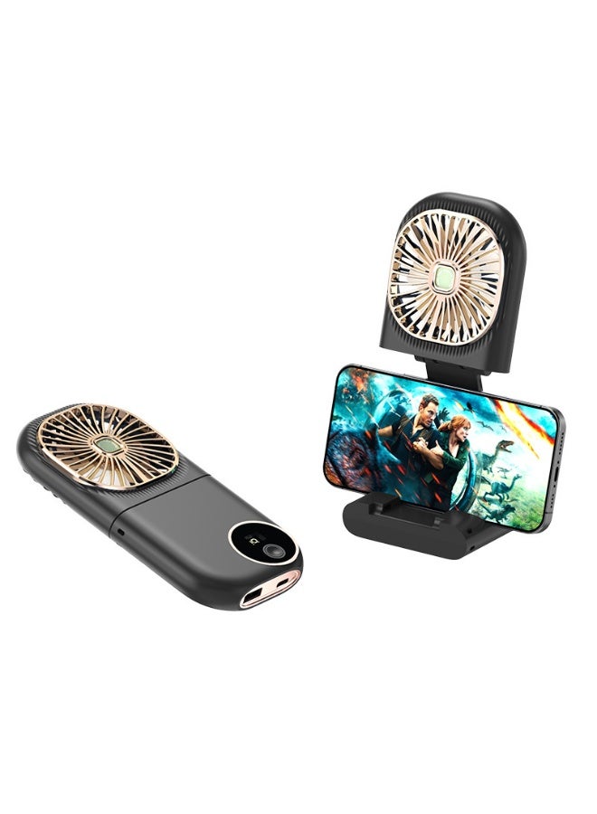 Nariele New Creative Power Bank Portable Multi functional Mini Fan