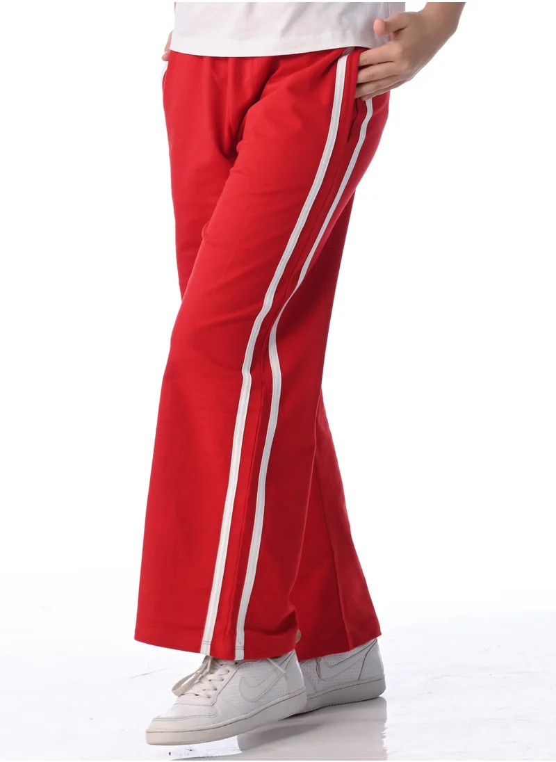 victor and jane victor and jane girls 2 pc set - Embellished top with Matching straight pants with Tape Detail