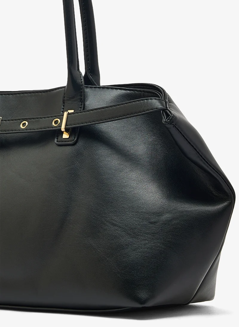 Ella Black East-To-West Top Handle Tote for Women | Best Price UAE