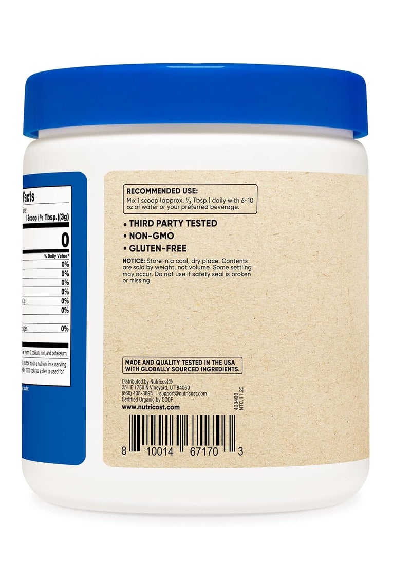 Nutricost Organic Blueberry Powder 8 oz 227 Grams 76 Servings - Image 3