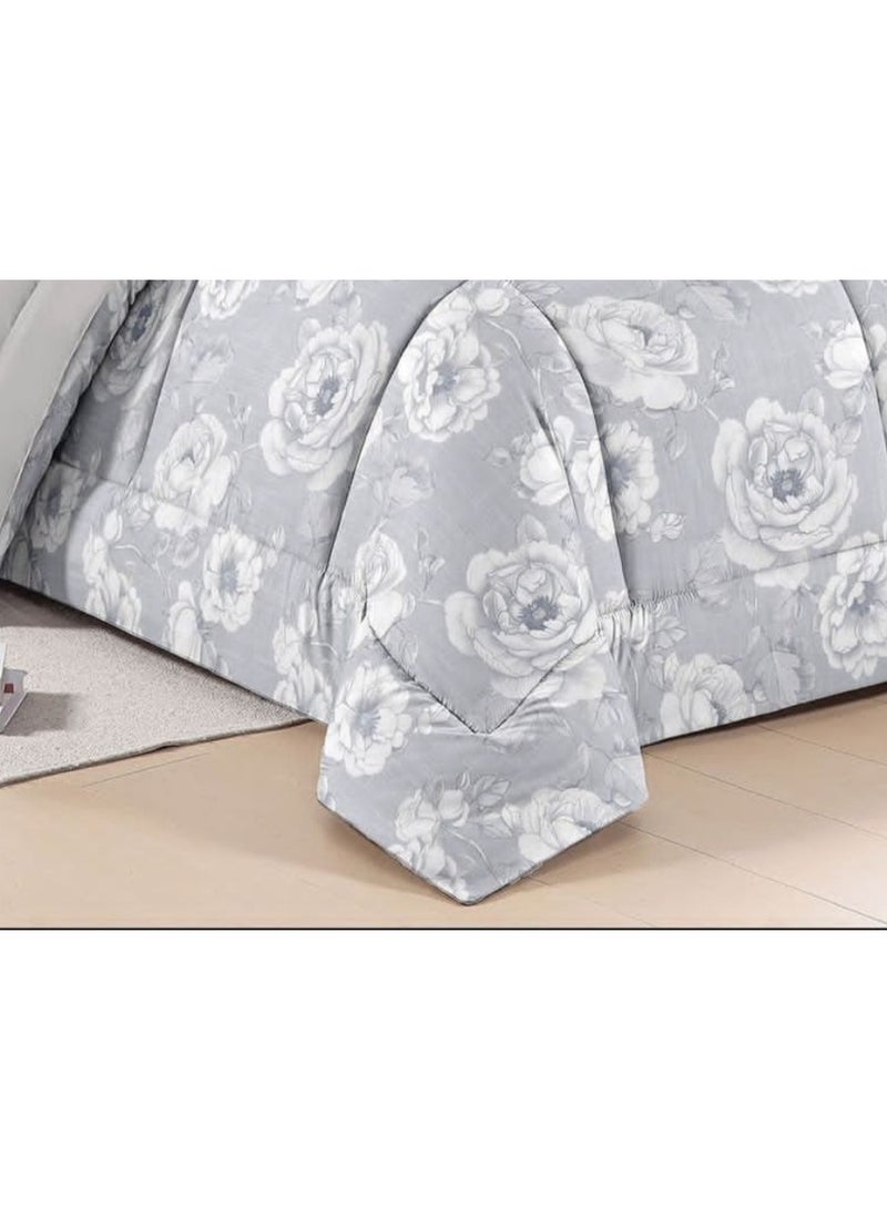 Selena | Floral double-sided Twin bedding set 8 pieces 240 * 220 cm - Image 3