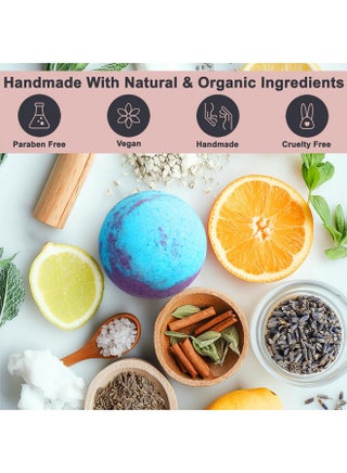 Luxury Bath Bombs For Women - Gift Set Of 24 Bathbombs With Organic Essential Oils - Natural Vegan Soap For Moisturizing Fizzy Bubbles - pzsku/Z731DBE41EF7387D1DD67Z/45/_/1734183401/6c89930a-f48c-4543-9507-bb4c7c5d18a9