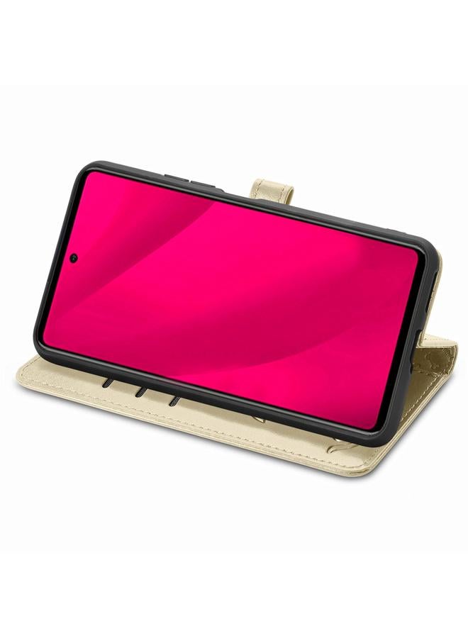 S-TOP Case For Infinix Smart 9 Cat and Dog Embossed Leather Phone Case - Image 4