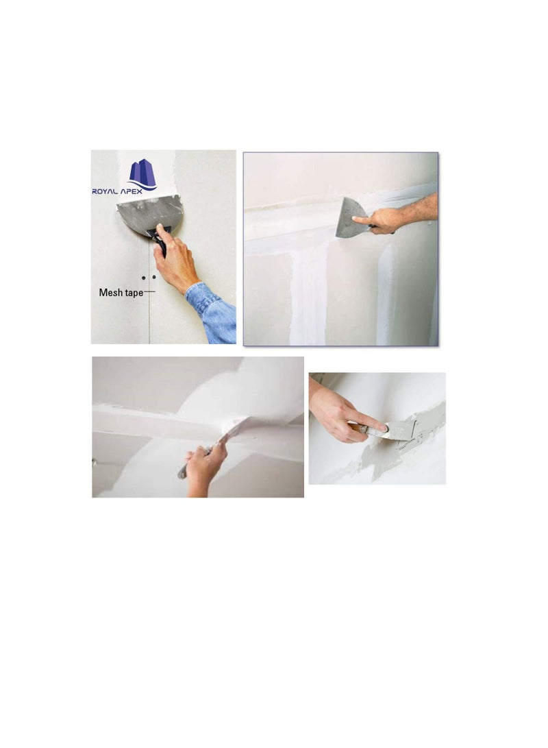 Stainless Steel Joint Knife Flexible Drywall Joint Knife with Comfortable Handle for Decorating Tools Strong Paint Scraper Filler Knife Paint Removal Scraper 2 Inch - Image 3