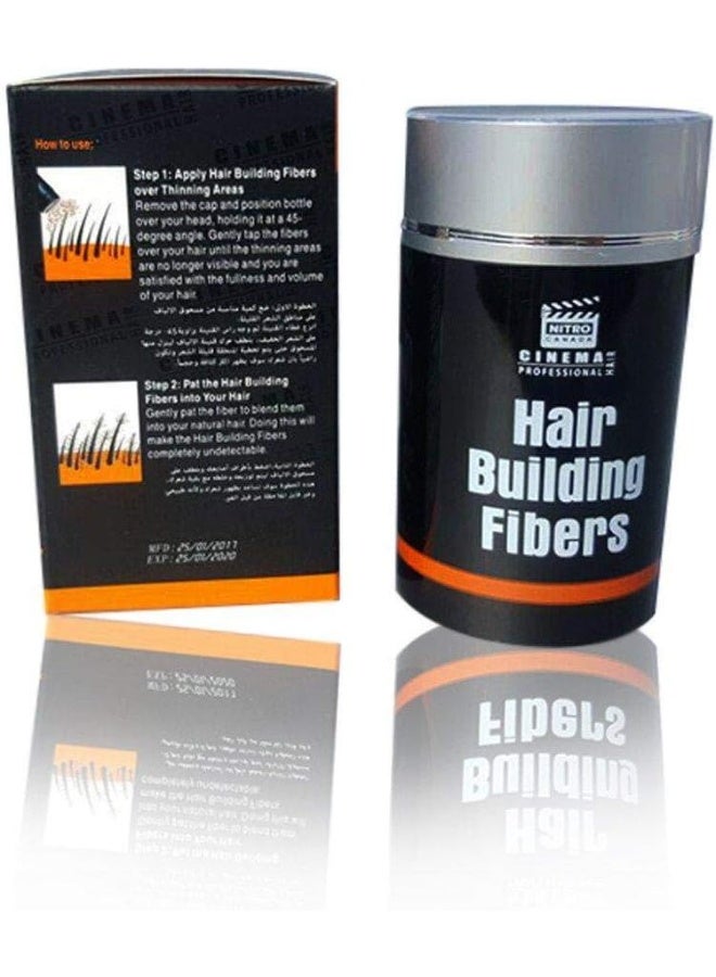 نيترو كندا ألياف بناء الشعر باللون الأسود 22 جرام - Image 2