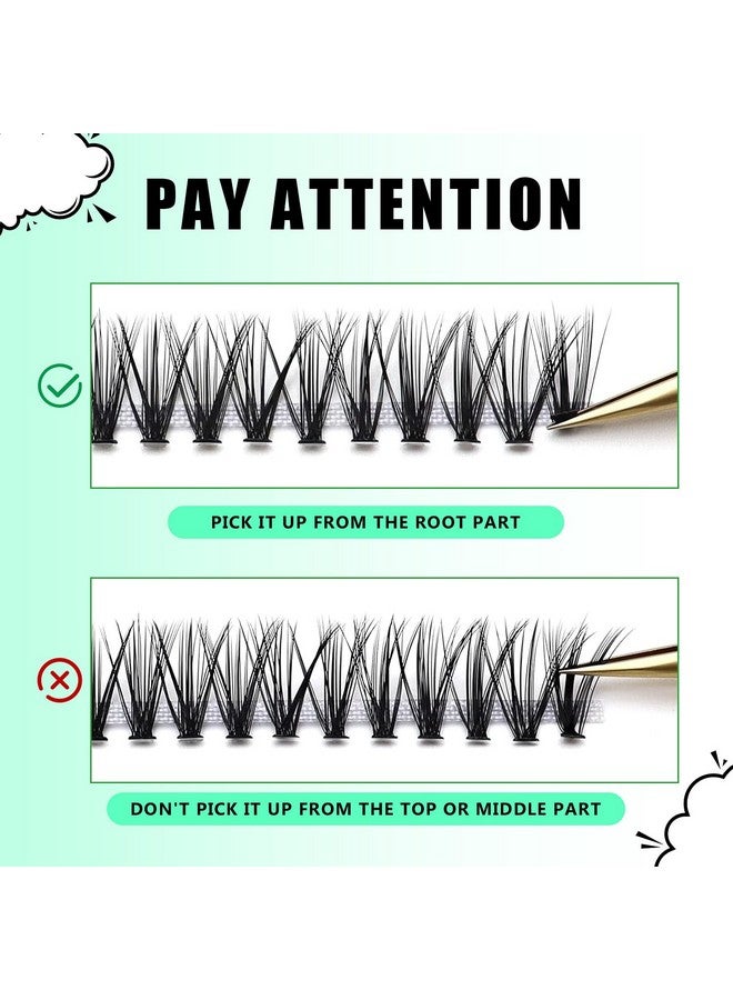 بودير مينسر رموش بودرمينسر السوداء، 240 قطعة، 20D/40D، رموش صناعية طويلة، رموش فردية، صينية مختلطة، رموش منك صناعية، 8-22 مم (20D-12 مم) - Image 5