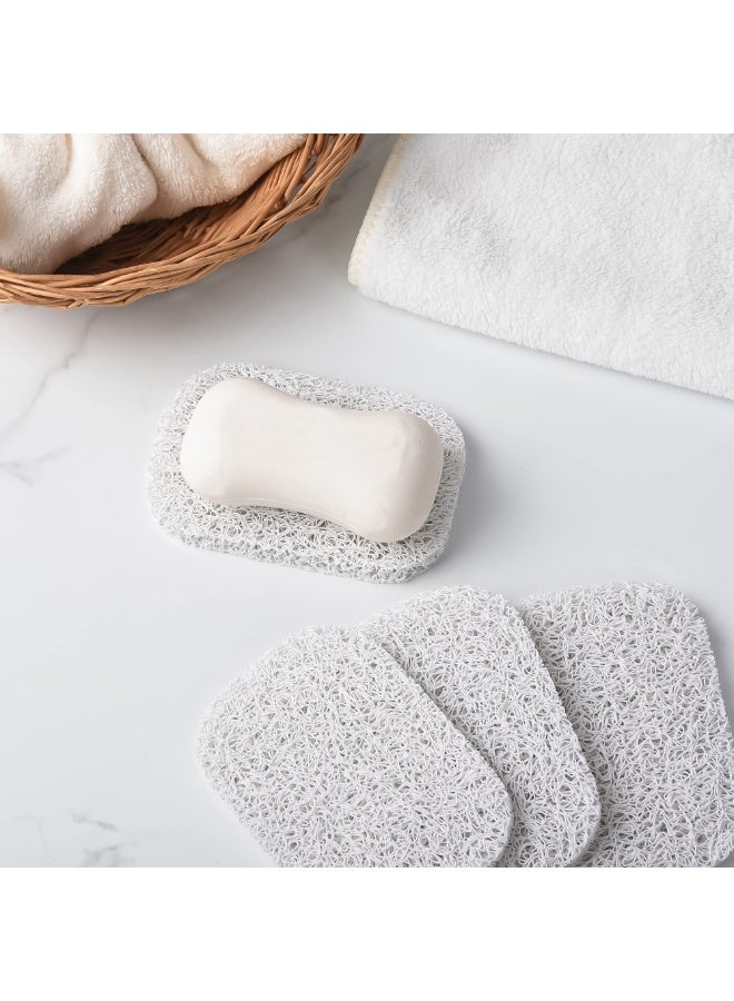 4pcs Soap Lifting Pads for Soap Dish,Bars soap Holder for Shower Kitchen Bathroom Travel Hotel Cleaning Supplies - Image 3