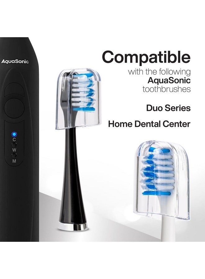أكوا سونيك رؤوس فرشاة أسنان بديلة من سلسلة AquaSonic Duo | للأسنان العادية والحساسة | متوافقة مع مقابض فرشاة أسنان سلسلة Duo وHome Dental Center | غير متوافقة مع سلسلة Duo Pro - Image 5