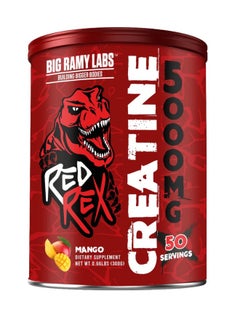 BIG RAMY LABS Big Ramy Labs Red Rex Creatine 5000Mg-50Serv.-300G.-Mango 