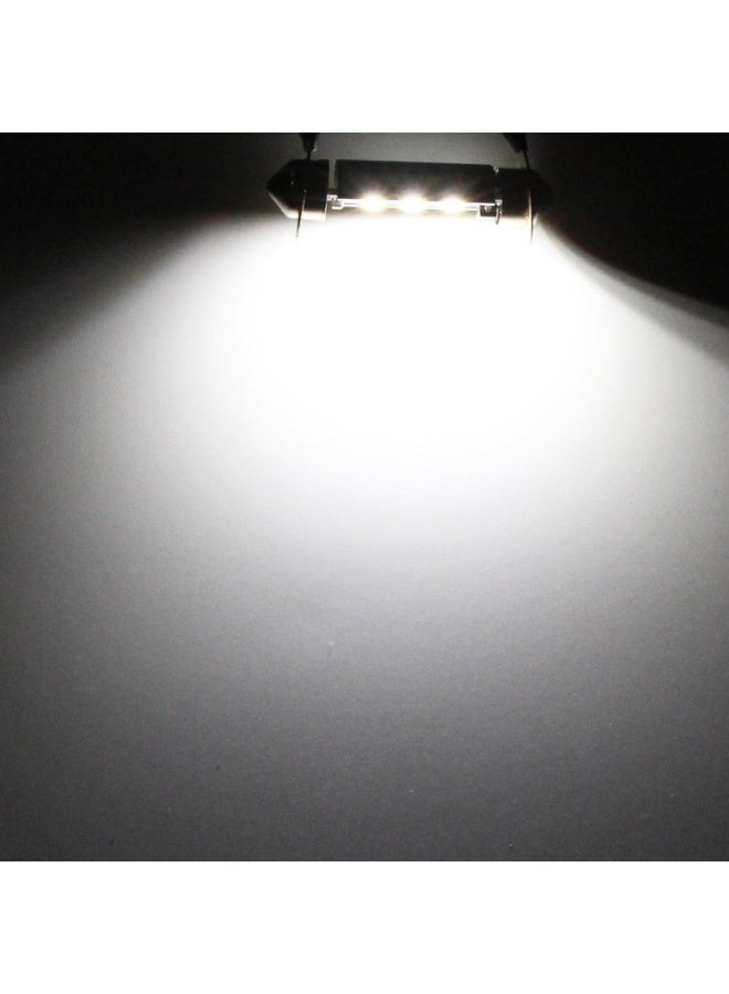 Alla Lighting 31mm DE3021 DE3022 7065 LED Festoon Bulbs, 6000K Xenon White DE3175 CAN-Bus Interior Dome, Map, Trunk, Step Courtesy Lights Lamps - Image 2