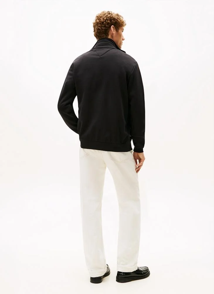 TOMMY HILFIGER Global Stripe Zip-Through Sweatshirt