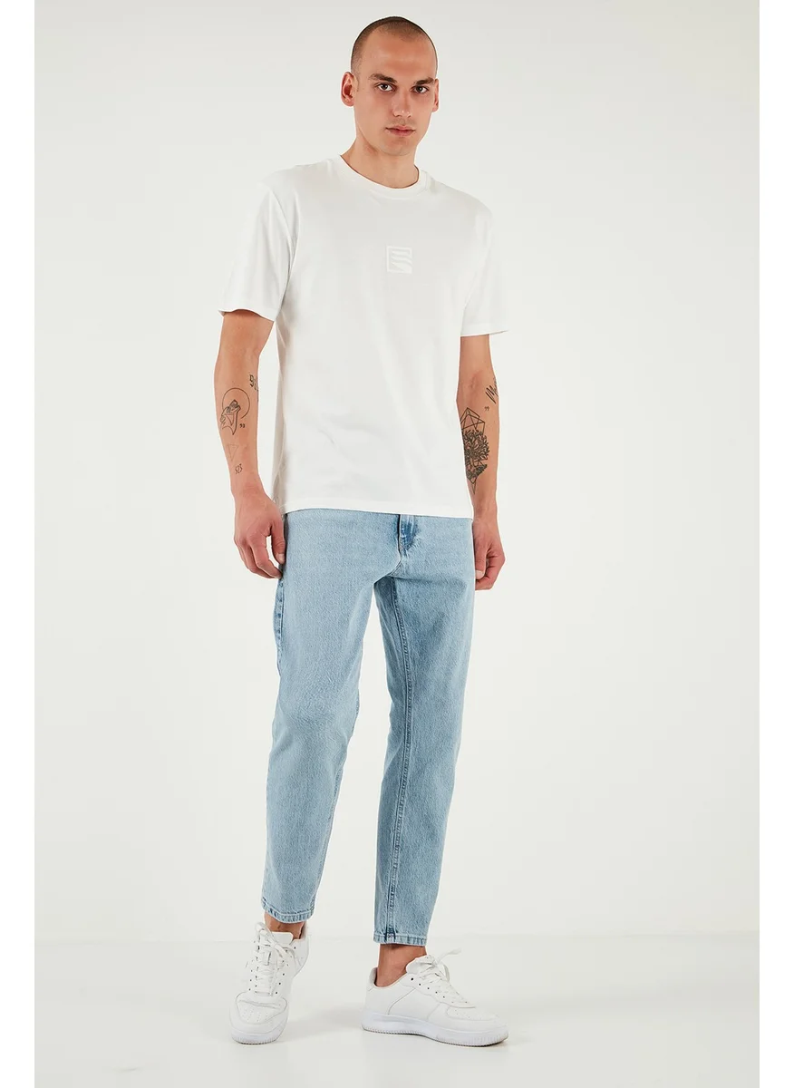 Buratti Stretch Cotton Slim Fit Normal Waist Straight Leg Jeans Men's Jeans 5900S601MILANO