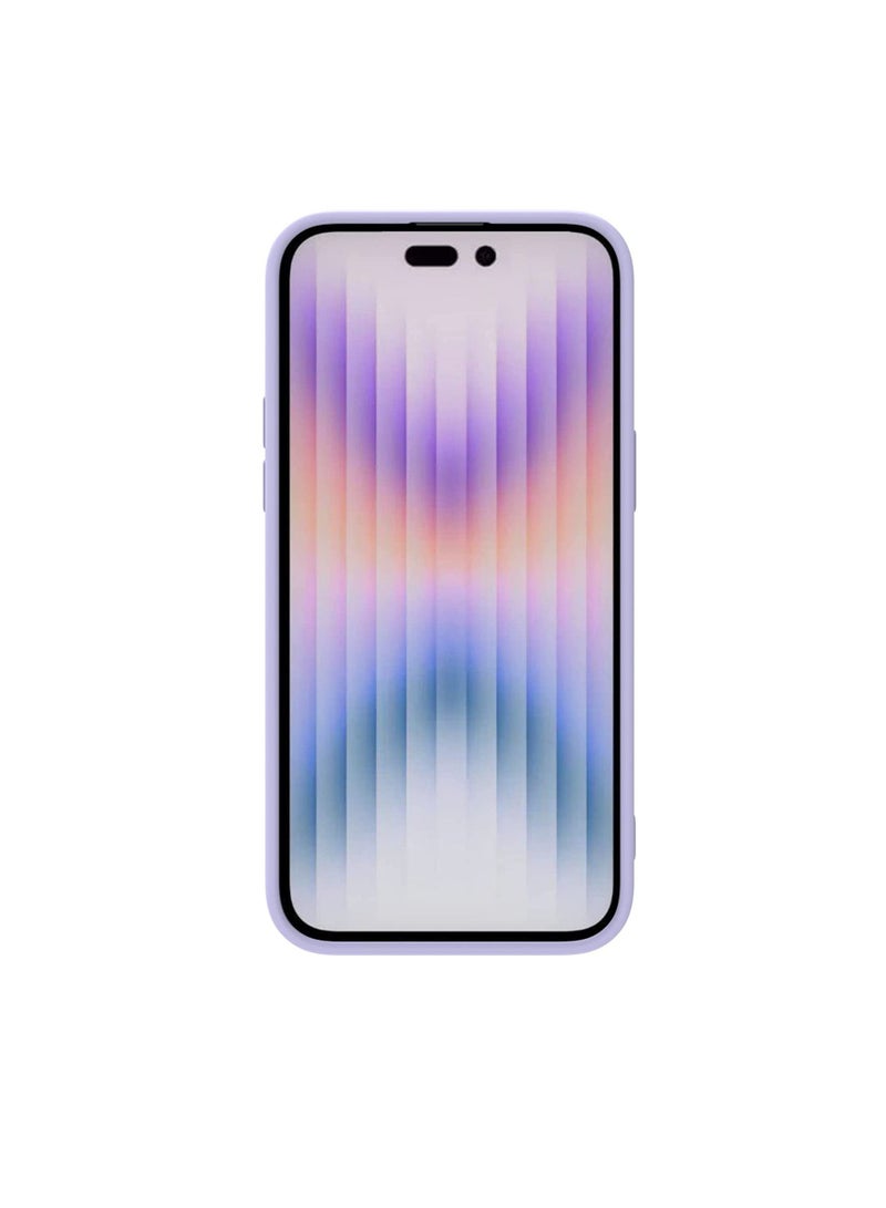 Nillkin CamShield Silky Silicone Case For iphone 14 Pro Max - Purple  - Image 3