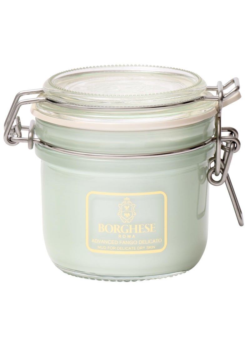 Borghese Borghese Advanced Fango Delicato Mud Musk - Hydrating Face Mask with Kaolin Clay, Aloe, Hydrolyzed Collagen & Hyaluronic Acid for Normal & Dry Skin 