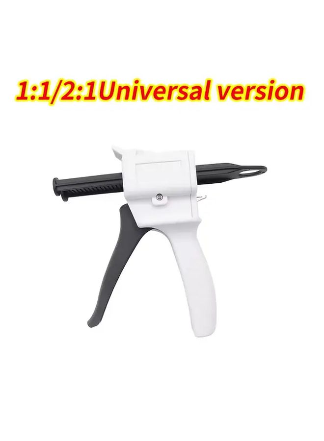 1pc 1 To 1 Ratio Dual Cartridge Epoxy Glue Gun Universal Handle Sealant Dispenser With Easy Grip Precision Applicator For AB Adhesive And Craft Professionals - Image 4