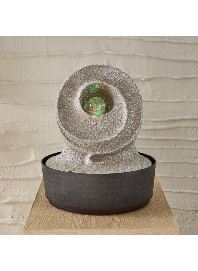 Home Box Belen Modern Fountain with Rolling Ball and LED Light 25 x 20 cm - Image 2