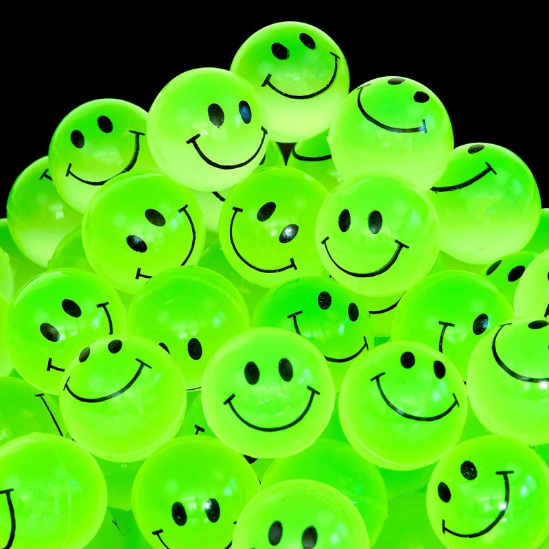 Playbees Glow in The Dark Bouncy Balls Bulk for Kids 144 Pack Super Bouncy Small Balls 1 inch for Kids Vending Machines Goodie Bag Stuffers for Boys and Girls - Image 2
