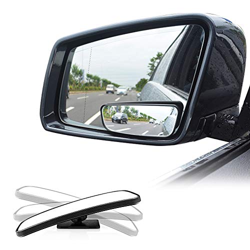 LIBERRWAY Car Side Mirror - Blind Spot Auto Wide Angle Convex Rear View Mirror - Stick On Design, Adjustable - Image 1