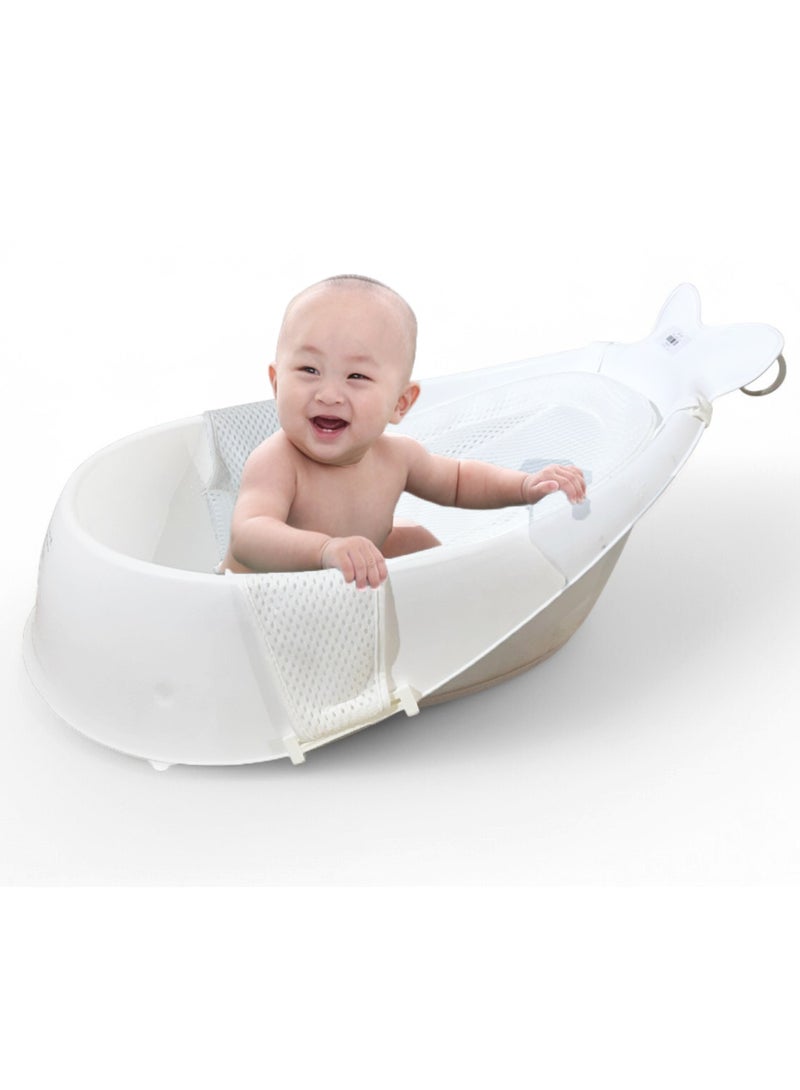 بيبي شاين حوض استحمام سكيب هوب موبي سمارت سلينج 3 مراحل - ابيض - Image 1