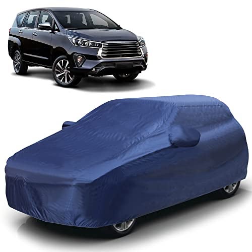 AUTOGUYS TF-I Car Cover for Toyota Innova Crysta [Year 2016 Onwards] - Dust & UV Proof Waterproof Car Cover (Blue) - Image 1