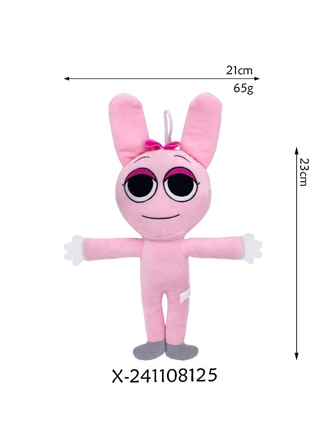 NIBEMINENT Sprunki Game Plush, Sprunki Toys Plush,Soft Stuffed Animal Pillow Doll Birthday Gifts for Adult Kids - Image 2