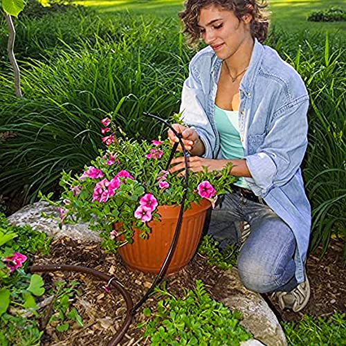 Hourleey 50 Feet Blank Distribution Tubing Irrigation Drip Hose, 1/4 Inch Drip Line - Image 3