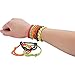 Fun Express Bulk Friendship Bracelets 72 adjustable nylon bracelets in a variety of colors Party Favors and Giveaways - Image 2