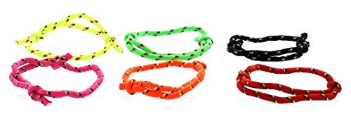 Fun Express Bulk Friendship Bracelets 72 adjustable nylon bracelets in a variety of colors Party Favors and Giveaways - Image 5