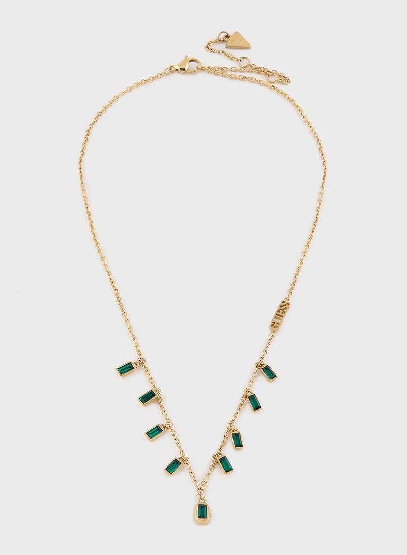 GUESS Charms  Details Short Necklace