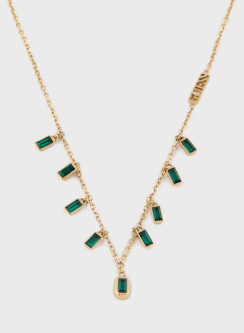 GUESS Charms  Details Short Necklace